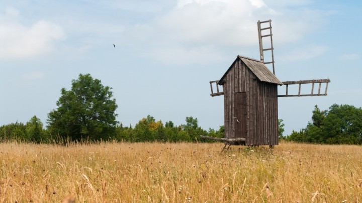 Windmill at Saarnak's isle